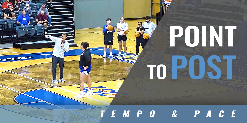 Point to Post Drill with Sean Miller - University of Texas