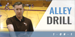 Alley Drill with Brandon Bourg - Flour Bluff High School (TX)