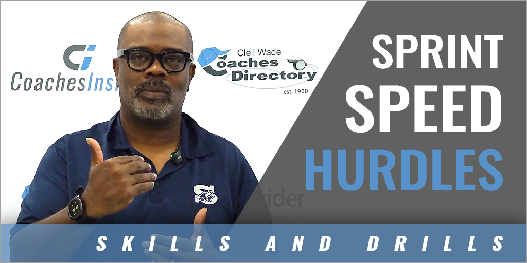 Hurdles Drills That Improve Sprint Speed with Eule Ford - Shoemaker High School (TX)