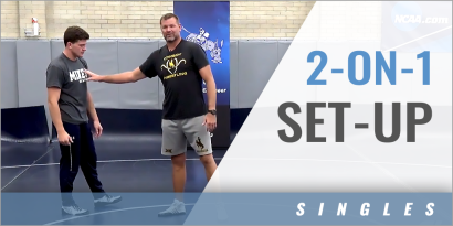 2-on-1 Set-Up Drill with Mark Branch - Univ. of Wyoming
