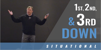 1st, 2nd, 3rd Down Philosophy, Take Away Explosives with Kirby Smart - Univ. of Georgia