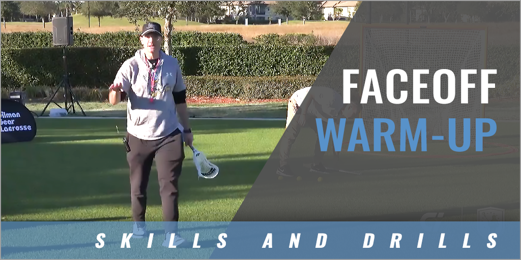 Faceoff Warm-Up Drills with John Cohan - Johns Hopkins University