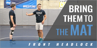 Front Headlock: How to Bring Them to the Mat with Mitch Minotti - Colorado School of Mines