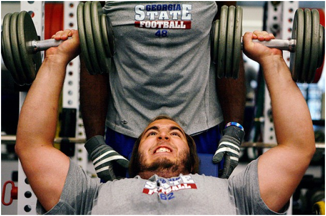 The winter months give football players valuable time to commit to a full off-season football workout program. Take advantage of your extra time this winter to get better at your position and get noticed by coaches next year.