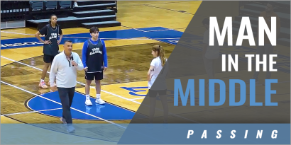 Man in the Middle Drill with Sean Miller - Univ. of Texas