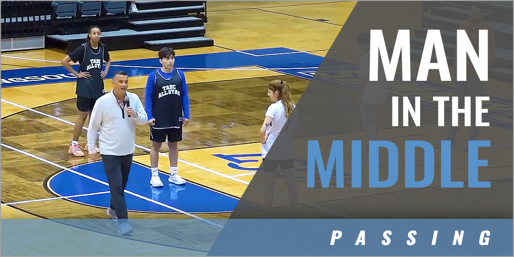 Man in the Middle Drill with Sean Miller - Univ. of Texas