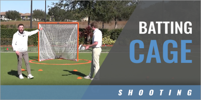 Batting Cage Shooting Drill with Matthew Licciardi & TJ Haley - Lehigh University