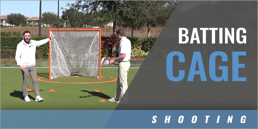 Batting Cage Shooting Drill with Matthew Licciardi & TJ Haley - Lehigh University