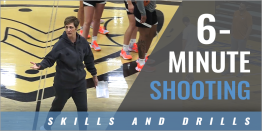6-Minute Shooting Drill with Teri Moren - Indiana Univ.