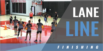 Lane Line Finishing Drill with Brenda Frese - University of Maryland
