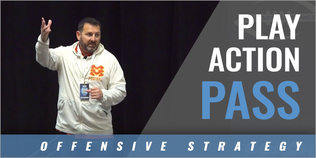 Play Action Pass Variations off Base Runs with Chad Johnson - Mission Viejo High School (CA)