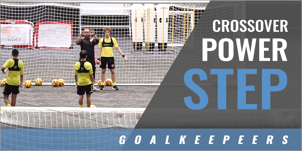 Goalie Crossover Power Step with Beckham Guest - Brazoswood High School (TX)