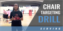 Targeting The Chair Serving Drill with Maci Battle – Rocket City Volleyball Club