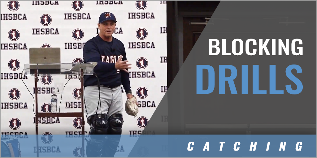 Blocking Drills for Catchers with Tom Griffin - Carson-Newman Univ.