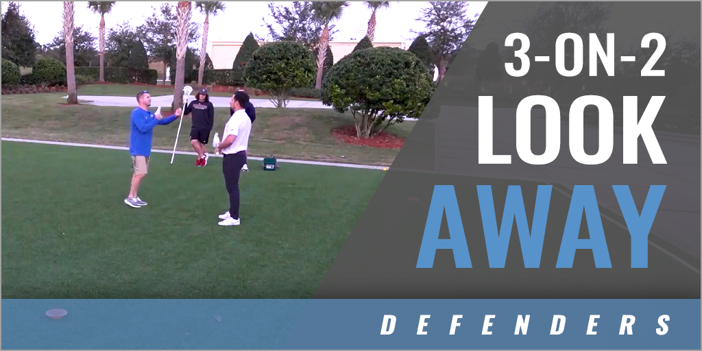 Off-Ball Defense: 3-on-2 Look Away Drill with John Gorman - Hofstra University