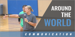 Around the World Communication Drill with Renee Saunders - Skutt Catholic High School (NE)