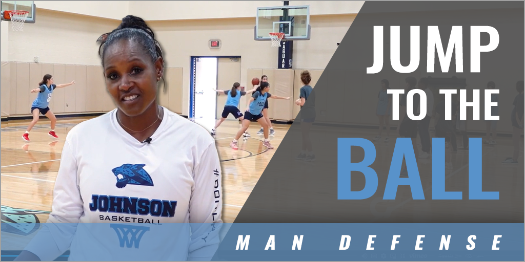 Jump to the Ball Drill with Stephanie Desmarais - Johnson High School (TX)