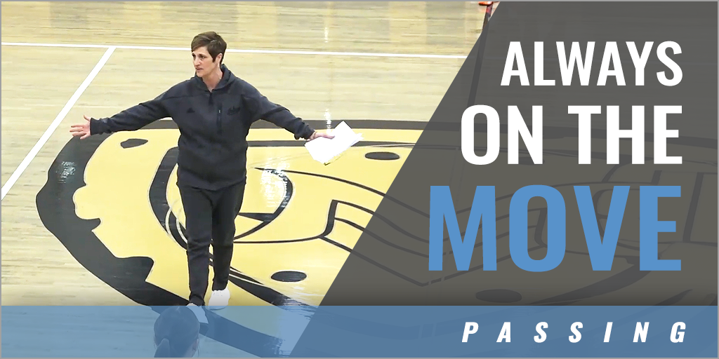 Always On The Move Perfect Passing Drill with Teri Moren - Indiana University