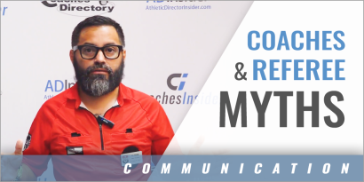 Coaches & Referees: Three Myths with John Villalobos - NCAA Referees, San Antonio Chapter