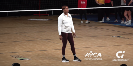 Ball Control Drill and Out of System Setting Drill/T-Drill with Arielle Wilson - Central Michigan Univ.