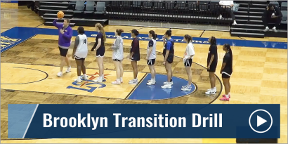 Brooklyn Transition Drill with Will Wade - Louisiana State Univ.