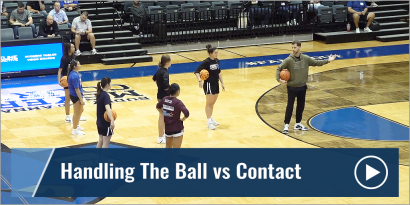 Handling The Ball vs Contact with Zach Urbanus - Texas Pro Academy