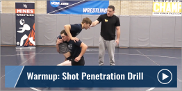 Warmup: Shot Penetration Drill with Keith Gavin - Univ. of Pittsburgh