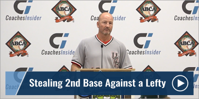 Advice on Stealing 2nd Base Against a Lefty with Kyle Crookes - Univ. of Central Missouri