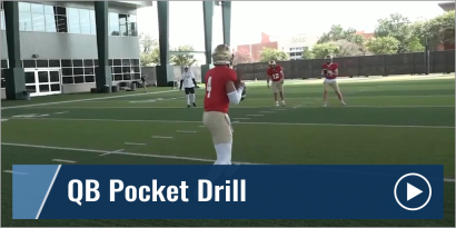 QB Pocket Drill with Nick Coleman - Florida International Univ.