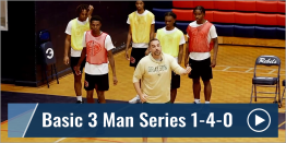 Basic 3 Man Series 1-4-0 with Tim Slater - Carrollton High School (GA)
