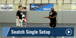 Snatch Single Setup with Jarion Beets - IMG Academy (FL)