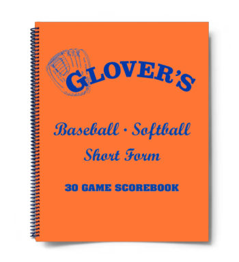 Glover's Softball Scorebook - 30 Games
